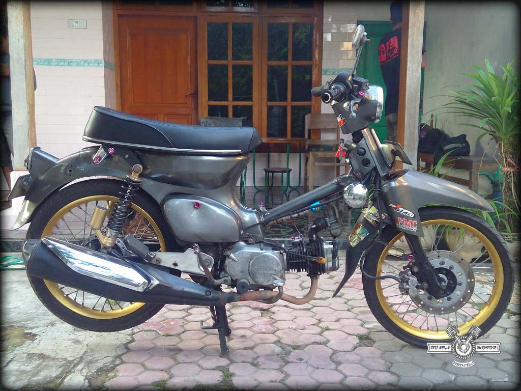 Koleksi Foto Honda C70 Racing Modifikasi Keren Duniamotornet