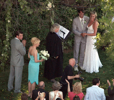 Ojai Wedding Locations on Televisionista  Rebecca Romijn S Secret Wedding