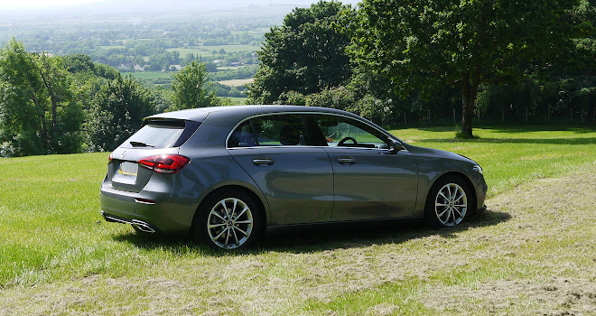 Mercedes A-Class rear view