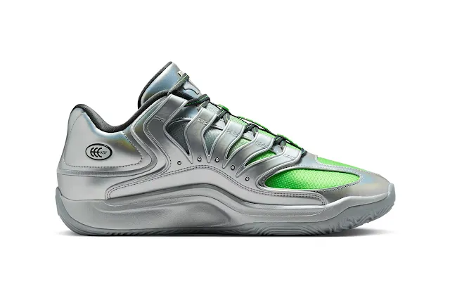 Nike KD 18 “EYBL” Shines in Silver and Green