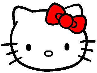 Hello Kitty Kartun - Kepala