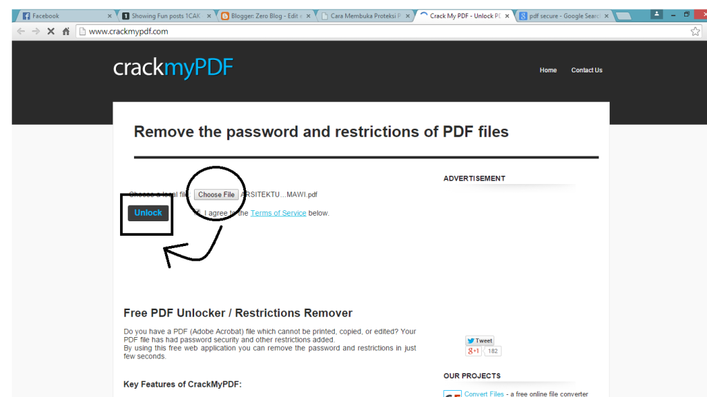 Trik Cepat Cara Membuka File Pdf yang Terkunci Secara 