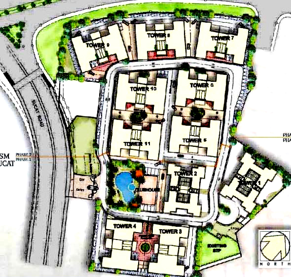 Avida Towers Sucat Site Development Map