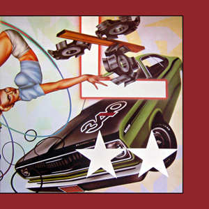 THE CARS - portada del disco "Heartbeat City"