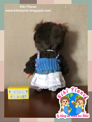 kiki monchhichi tricot knitting top clothes vêtement poupée doll handmade fait main