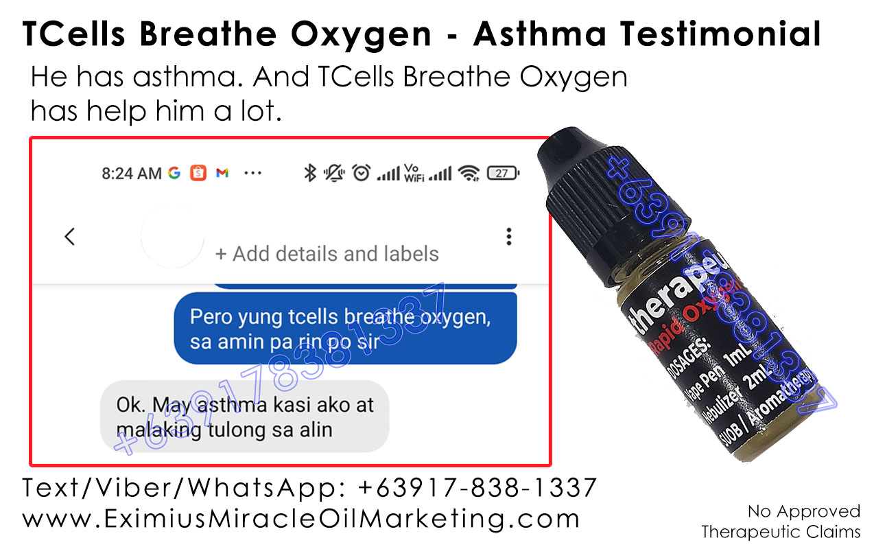 TCells Breathe Oxygen for Asthmatic People