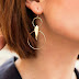 Circle shaped earrings
