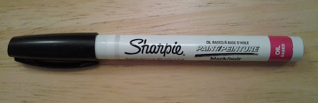 sharpie fine oil paint pen