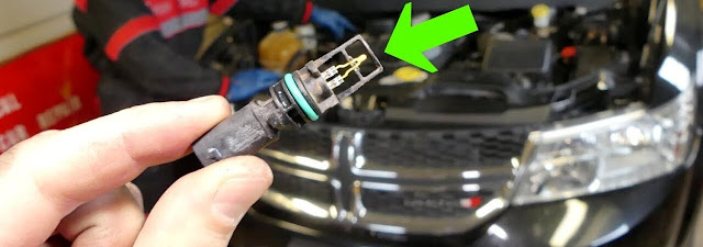 como resetear sensor de temperatura de la dodge journey