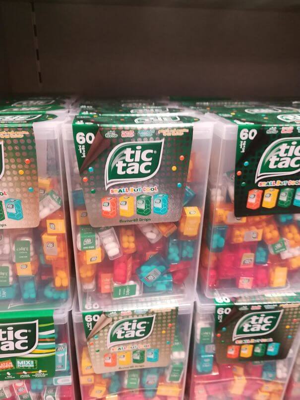 18 Times Product Packaging Contributed To The Great Global Waste Problem Of Our Times - A Tic Tac Novelty Box That Has 60 Individual Boxes Each With 6 Tic Tacs... So Much Plastic