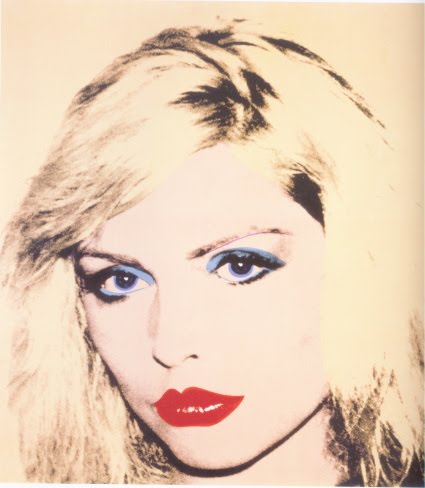 Debbie Harry portrait by Andy Warhol