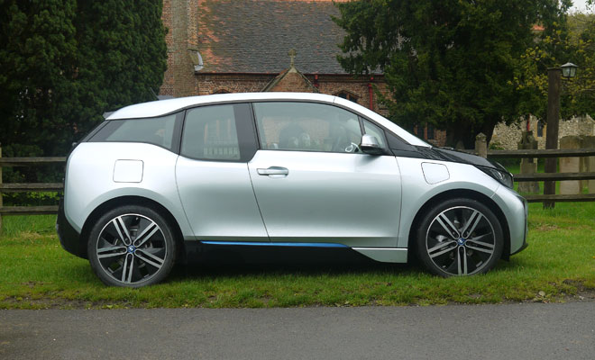 BMW i3 Rex side view