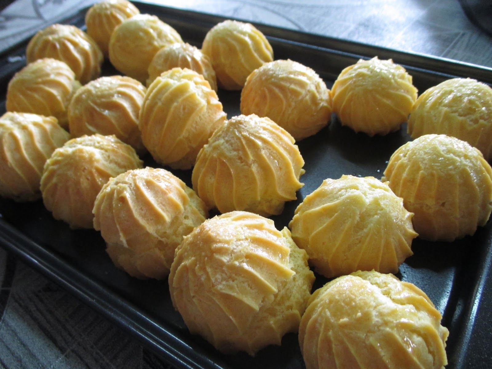 Resepi Cream Puff Putar Siap! - Azwar Syuhada