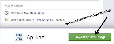 dapatkan kronologi facebook facebook timeline