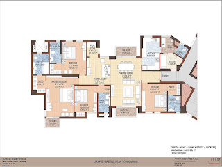 Jaypee Greens Garden Isles Floor Plan