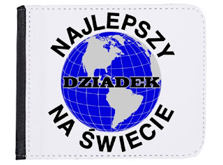 Prezent dla dziadka - portfel Najlepszy dziadek na świecie