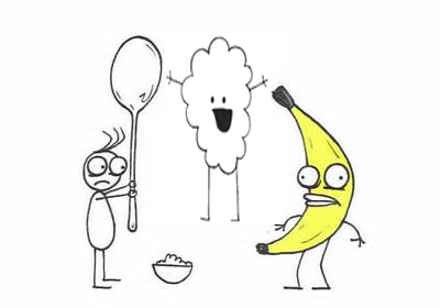 rejected banana cartoon drawings