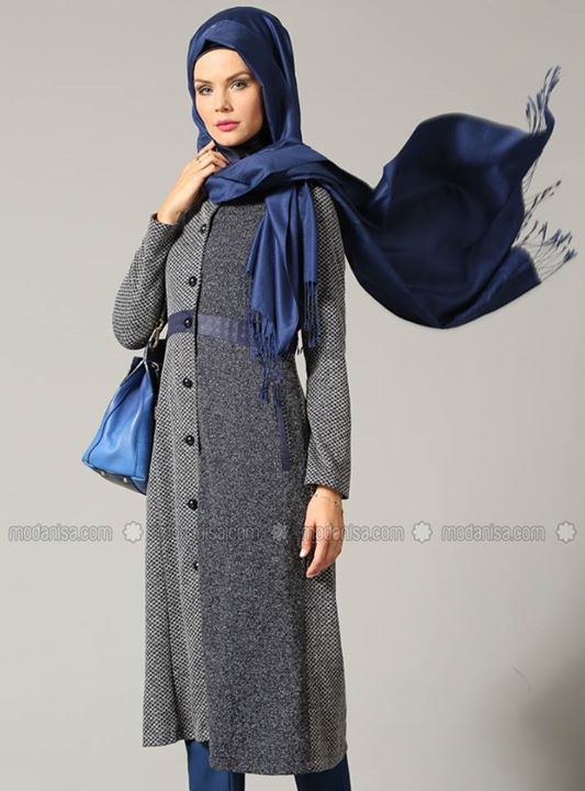 Hijab Style - Tunique Hijab moderne et Tendance Automne 