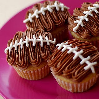 Super Bowl Cupcake Ideas