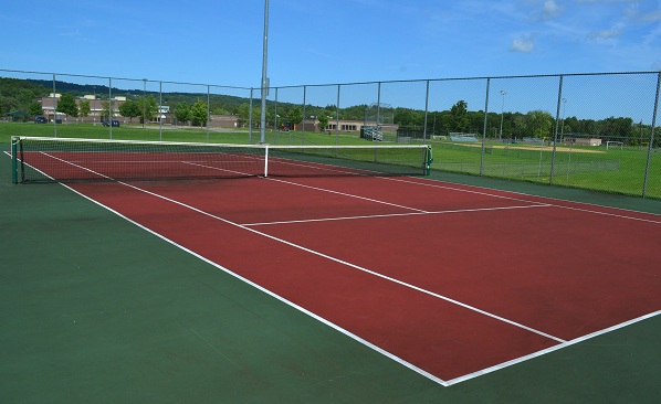 Bentuk Ukuran Lapangan Tenis Standar dan Tinggi Net 