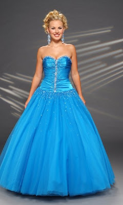 Sexy Blue Prom Dresses