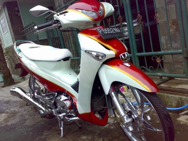 MODIFIKASI HONDA SUPRA X 125