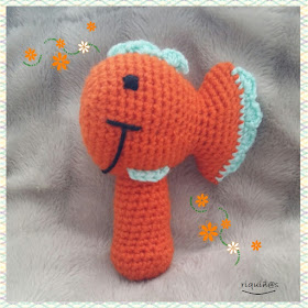 riquiñ@s, crochet, sonajero