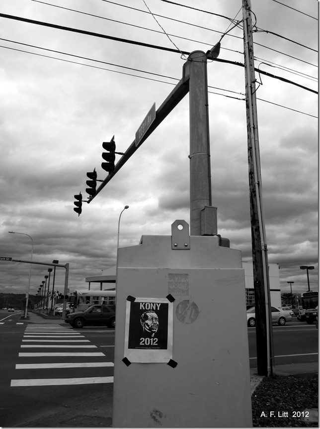 KONY 2012.  Gresham, Oregon.  April 24, 2012.