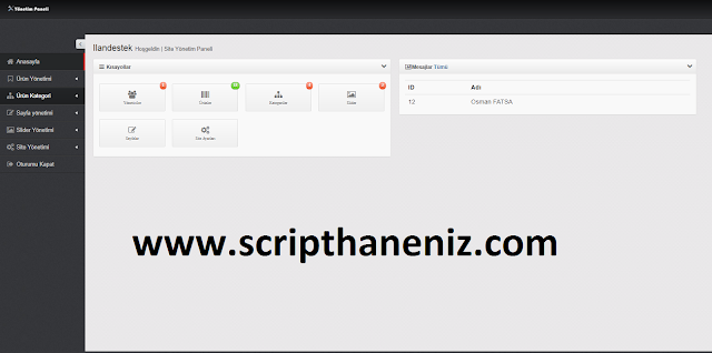 PHP Mobilyacı Scripti İndir