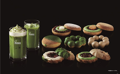 Premium Matcha Sweets at Mister Donut Japan