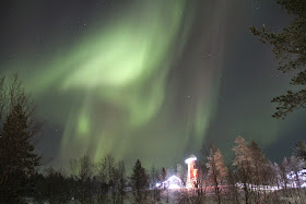 Northern Lights, Arctic Circle, Finland