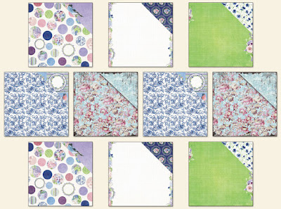 Scraps of Elegance April 2016 Wonderful kit Coordinating Papers