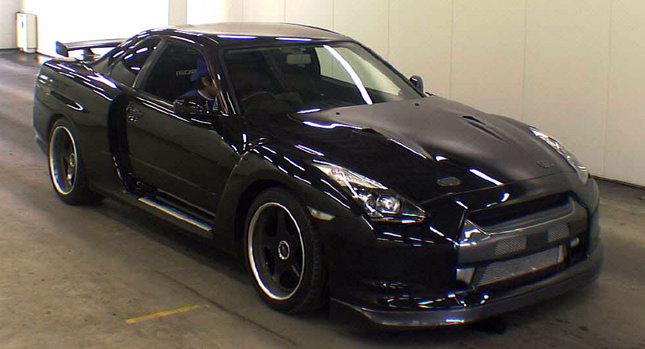  is this cosmetically modified Nissan Skyline GTR R34