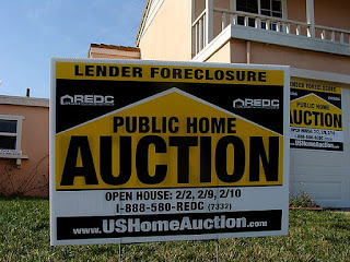 foreclosed sign