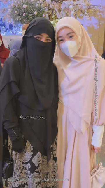 baju resepsi pernikahan muslimah