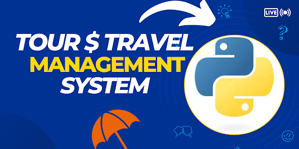 Tour and Travel Management System using Python 