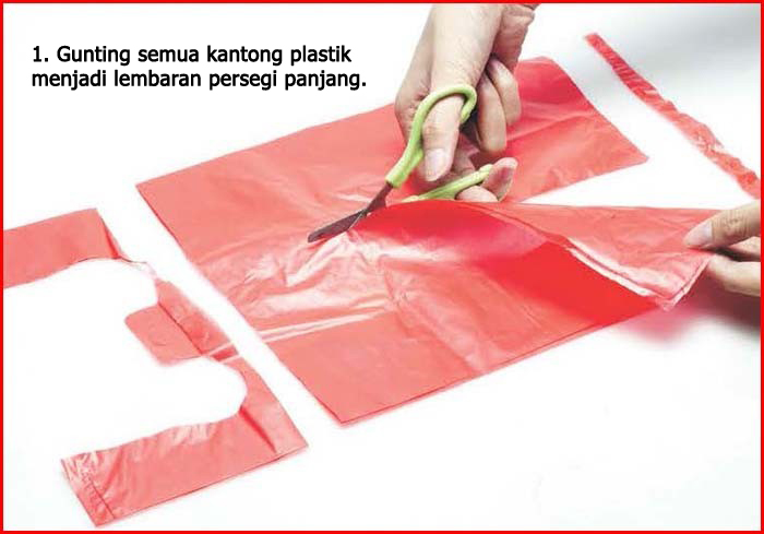 MEMBUAT BUNGA MERAH PUTIH rajawalikecil