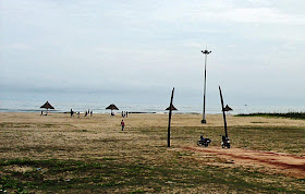 Ruby beach outside Pondicherry