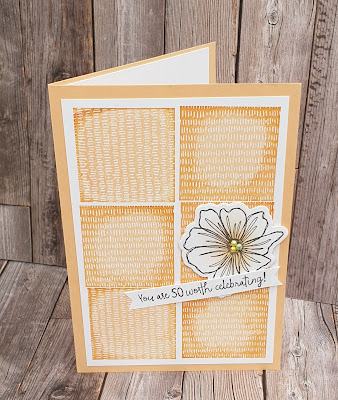 Card making tips rock n roll technique all Squared Away Stampin up