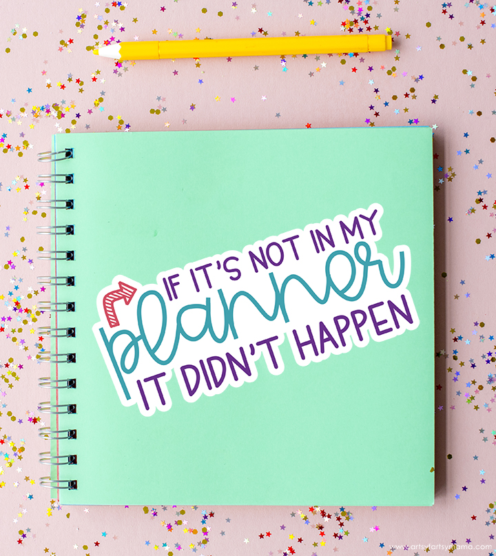 Download 15 Free Planner Svg Cut Files Artsy Fartsy Mama