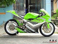 Modifikasi Motor Kawasaki Ninja 150 RR 2010 – Gambar Foto 
