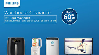 Philips Warehouse Clearance Sale at Axis Business Park Section 13 PJ (1 May - 3 May 2019)
