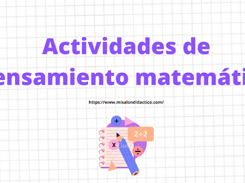 Actividades de pensamiento matemático