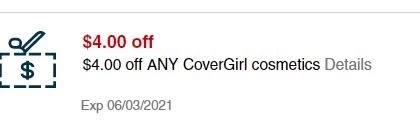 $4.00 any Covergirl makeup purchase CVS crt store Coupon (Select CVS Couponers)