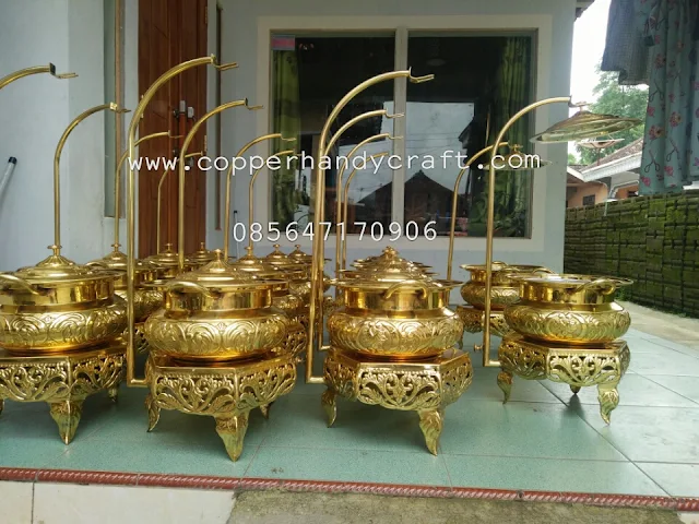 Jual Produk pemanas Tembaga terbaru 2022 - Chafingdish custom Tembaga - Pemanas Tembaga Desain Sesuai Permintaan  -