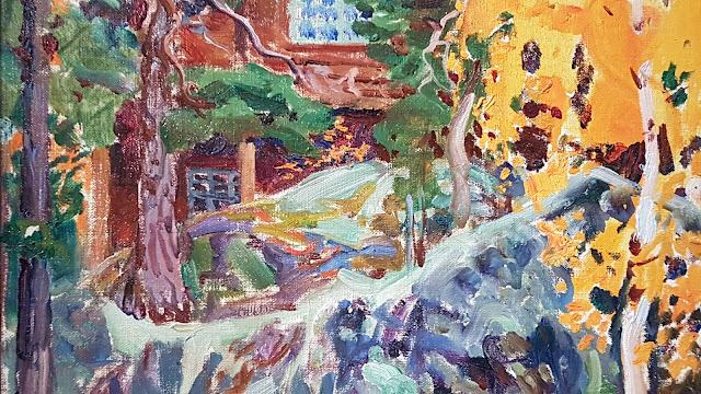 Kallela en Automne Gallen-Kallela 1915. Coll.part