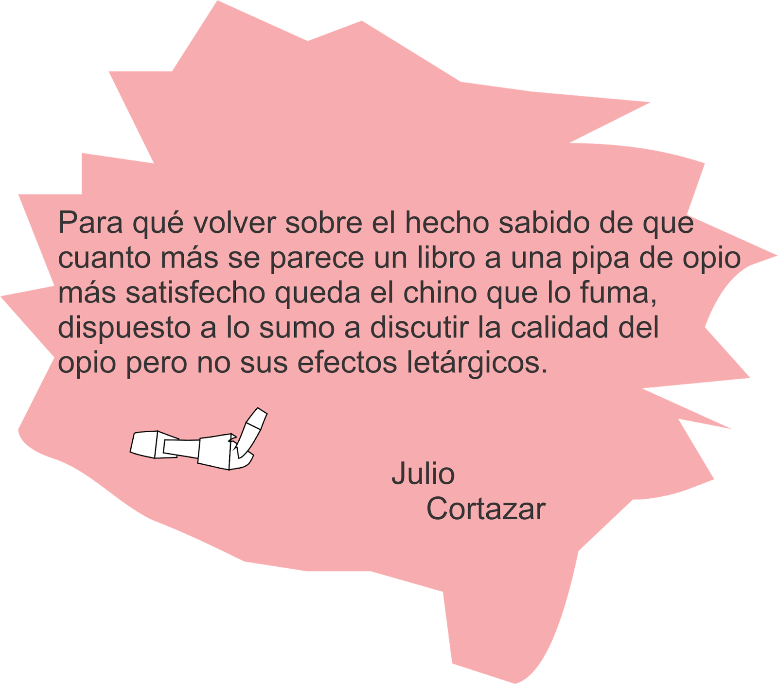 CORTAZAR - FRASES ENTRE LIBROS Y PIPAS - Cartas de amor