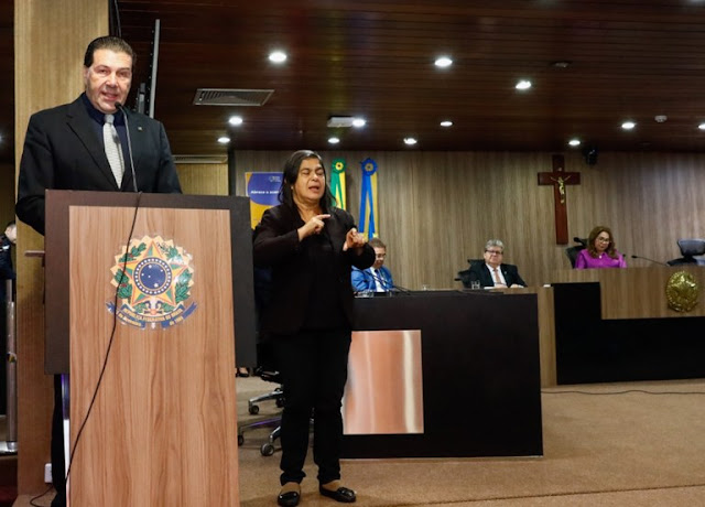 João Azevêdo participa de abertura de encontro de TREs e destaca importância do evento para Justiça Eleitoral