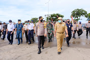 Kunjungan ke Bone, Kapolda Cek Langsung Pos Pengamanan Ops Ketupat Covid-19 di Pelabuhan Bajoe
