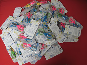 Scissors to include in Operation Christmas Child shoeboxes.